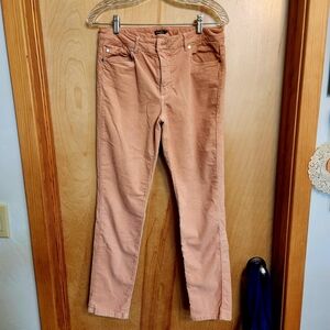 Blush Pink Watson Stretch Straight-Leg Jeans. J